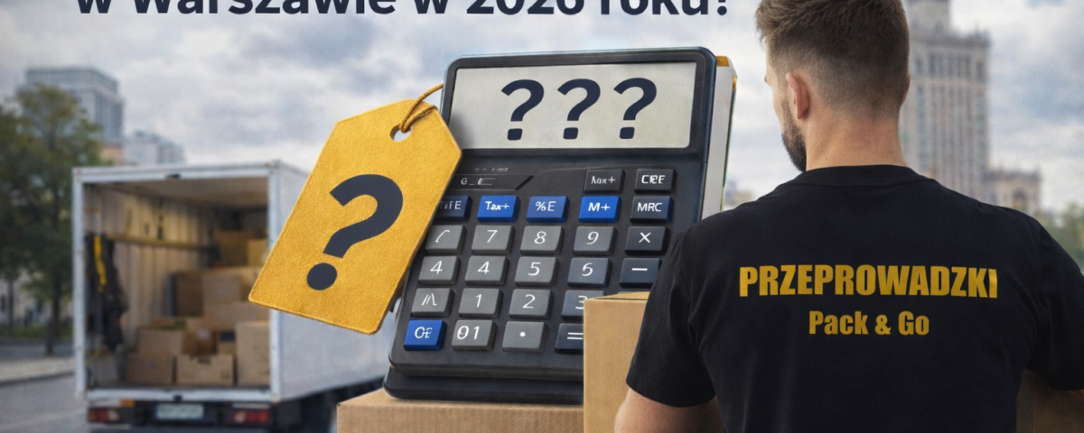 Ile kosztuje przeprowadzka w Warszawie w 2026 roku – koszty transportu i przeprowadzek