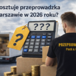 Ile kosztuje przeprowadzka w Warszawie w 2026 roku – koszty transportu i przeprowadzek